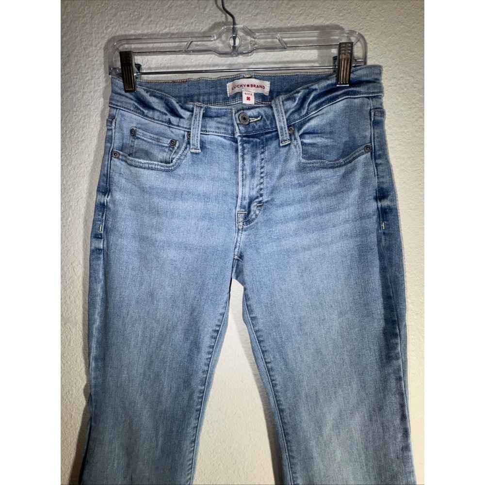 Lucky 🍀 Brand Jeans Women's Size 4/27‎ R Mid Rise Sweet Flare BOHO Y2K Style
